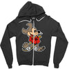 master mouse Zipper Hoodie