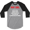 May Girl Hated By Many 3/4 Sleeve Shirt