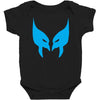 wolverine mask x men avengers marvel comics gift Baby Bodysuit