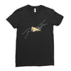 Creation of Adam Pizza, Ladies Fitted T-Shirt