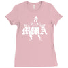 sparta mma criminal boxen muay thai kickboxen fight shirt bjj ringer Ladies Fitted T-Shirt