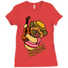 keep calm and play music Ladies Fitted T-Shirt