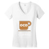 coffee addiction Women's V-Neck T-Shirt