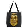 gold grenade Tote Bags