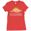 taco mexican tacosaurus Ladies Fitted T-Shirt