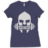 crossfit train for glory Ladies Fitted T-Shirt
