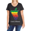 drink different Ladies Curvy T-Shirt
