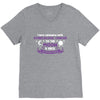 I Love Someone with Gynecologic Cancer to The Moon and Back V-Neck Tee