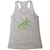 praying mantis Racerback Tank
