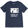 i want to believe V-Neck Tee