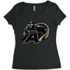 army secondary Women's Triblend Scoop T-shirt