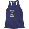 bike 'til you barf Racerback Tank