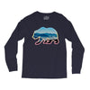 wild bear Long Sleeve Shirts