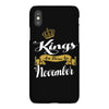 kings are born in november iPhoneX