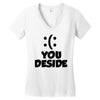 you deside Women's V-Neck T-Shirt