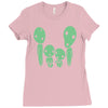 kodama family ghibli Ladies Fitted T-Shirt