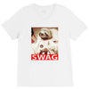 sloth astronaut swag V-Neck Tee