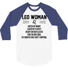 Leo Woman 3/4 Sleeve Shirt