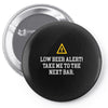 low beer alert Pin-back button