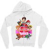 paw patrol birthday girl grandpa Zipper Hoodie
