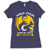 wiing chun martial arts Ladies Fitted T-Shirt