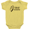 pray for the olsens Baby Bodysuit