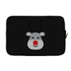 christmas reindeer rudolph Laptop sleeve