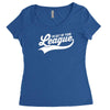 i'm out of your league Women's Triblend Scoop T-shirt