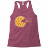 pizza pie chart Racerback Tank