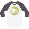 nine and three quarters 3/4 Sleeve Shirt
