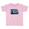 Vincent Van Gogh The Starry Night Toddler T-shirt