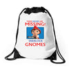 Sherlock Gnomes Drawstring Bags