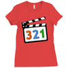 media player Ladies Fitted T-Shirt