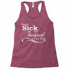 you're sick and twisted, i like you! Racerback Tank