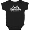 and so the adventure begins Baby Bodysuit