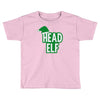 christmas head elf Toddler T-shirt
