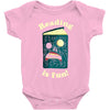 reading is fun Baby Onesie