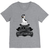 I Am French Bulldog Actually In A Very Commited Relationship V-Neck Tee