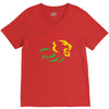 reggae lion dub ska skanking roots club music V-Neck Tee