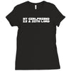 my girlfriend is a sith lord Ladies Fitted T-Shirt