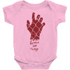 protect the living Baby Onesie