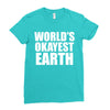 earth day shirts Ladies Fitted T-Shirt