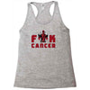 deadpool fuck cancer Racerback Tank