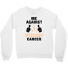 Me Against Uterine Cancer Crewneck Sweatshirt