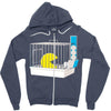 pet feeder Zipper Hoodie