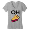 oh Women's V-Neck T-Shirt
