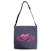 shy girl Adjustable Strap Totes