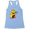 no pain no gain Racerback Tank
