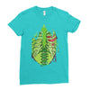 skeletal halloween Ladies Fitted T-Shirt