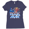 rock man Ladies Fitted T-Shirt
